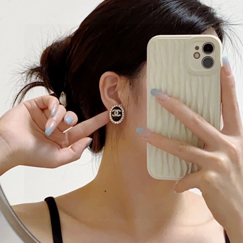 Ch*el earrings